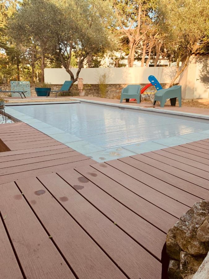 Appartement Independant Avec Jardin Et Acces Piscine Nimes Exterior foto