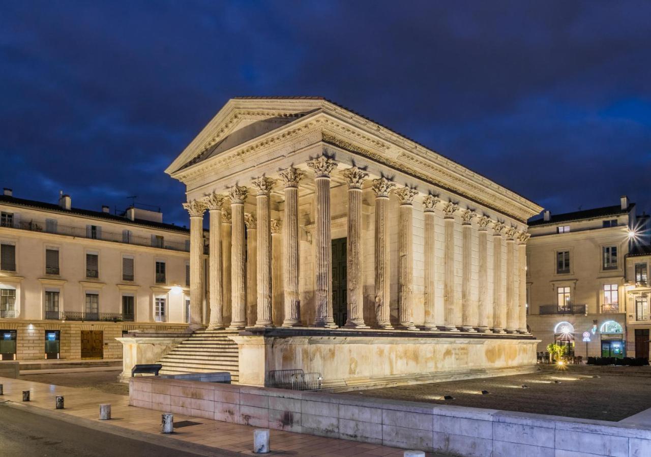 Appartement Independant Avec Jardin Et Acces Piscine Nimes Exterior foto